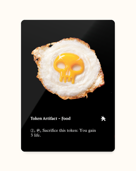 FOOD SWAMP TOKEN_BLACK S - Token Cibo