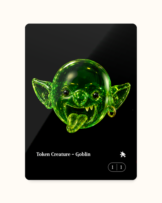 GOBLIN TOKEN_BLACK S - Token Goblin