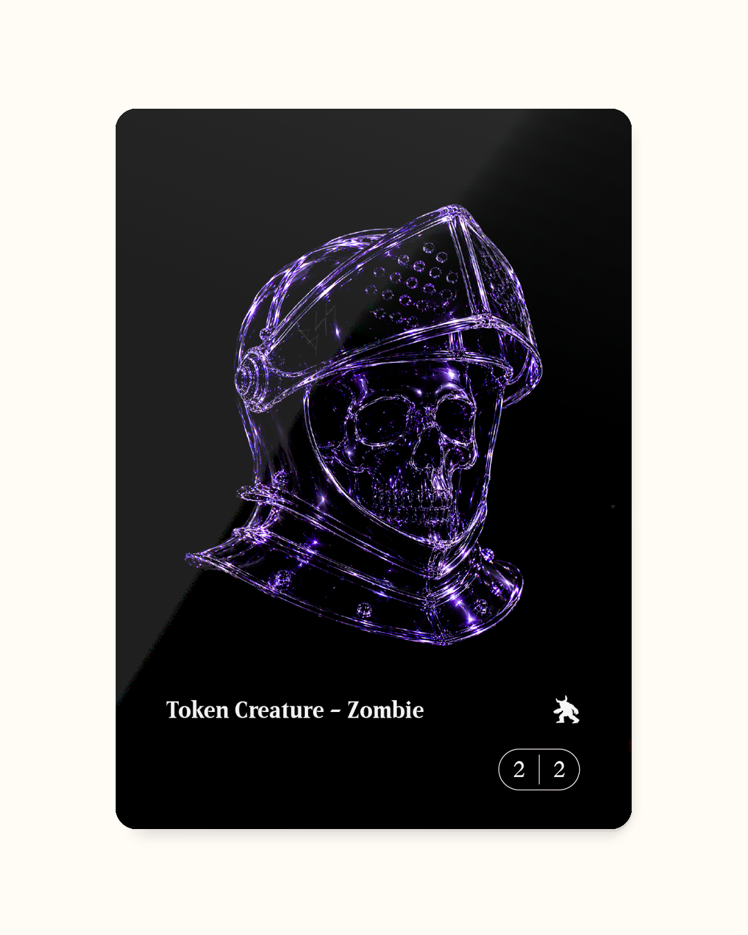 ZOMBIE TOKEN_BLACK S - Token Zombie