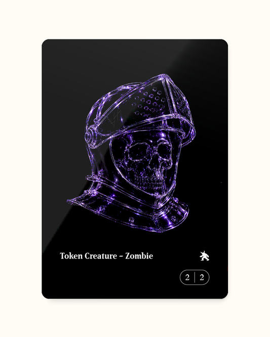 ZOMBIE TOKEN_BLACK S - Token Zombie