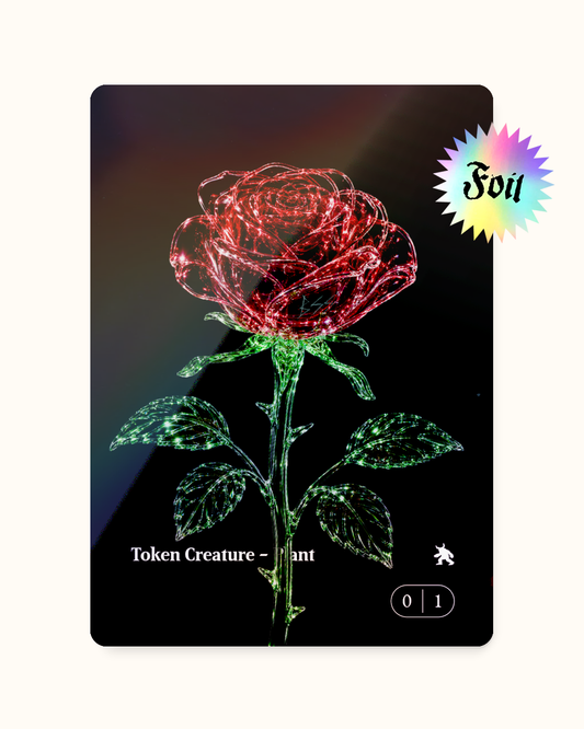 PAUPER SET TOKEN_BLACK S FOIL - 15 Token