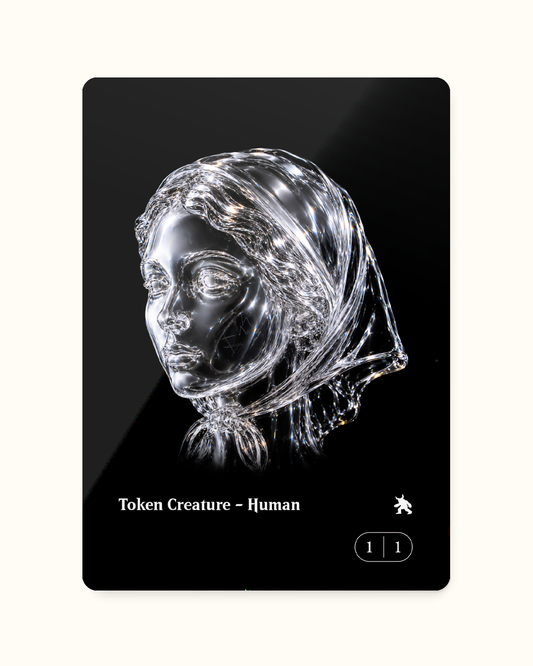 HUMAN TOKEN_BLACK S - Token Umano