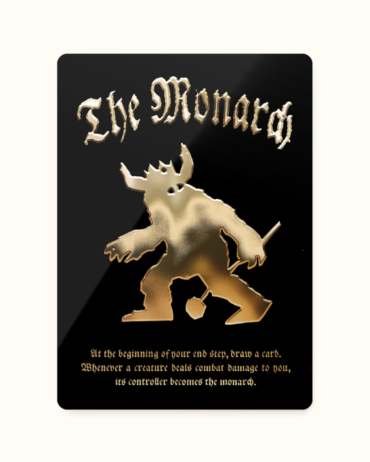 MONARCH TOKEN_BLACK S - Token Monarca