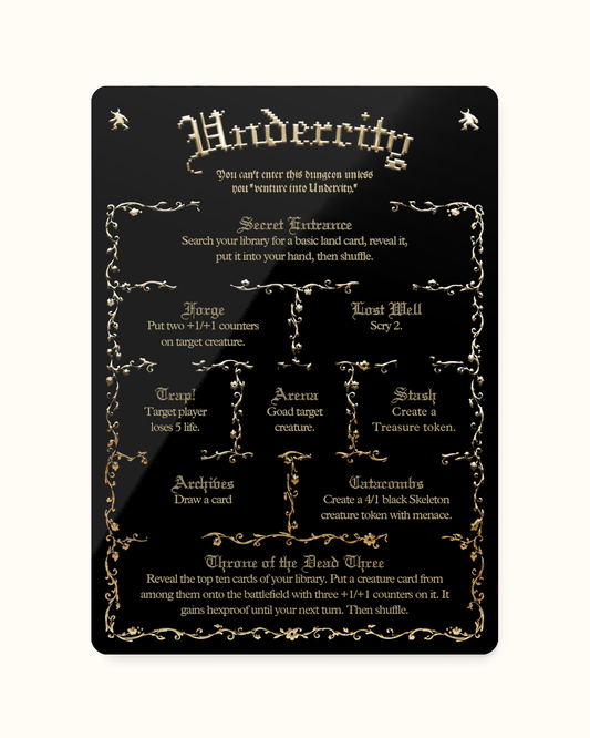 INITIATIVE TOKEN_BLACK S - Token Iniziativa