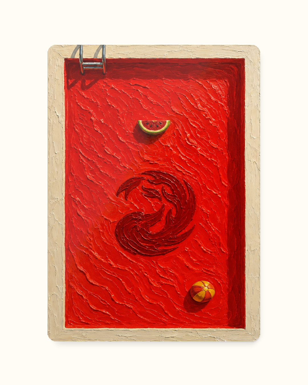 RED MOUNTAIN TOKEN_MANA IN POOL - Token Mana in pool Rosso Montagna