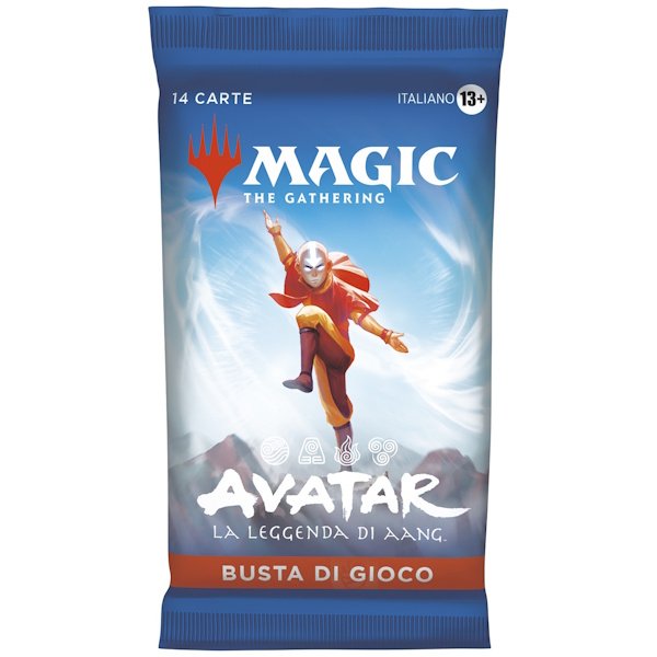 Busta di gioco di Magic: The Gathering | Avatar: La leggenda di Aang | Gioco di carte collezionabili per giocatori dai 13 anni in su (Versione Italiana)