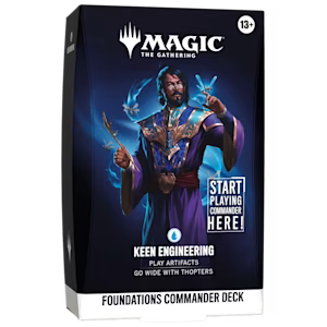 Foundations Commander Decks - Keen Engineering (Versione Inglese)