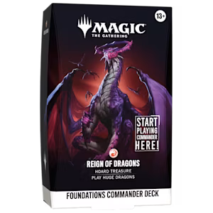 Foundations Commander Decks - Reign of Dragons (Versione Inglese)