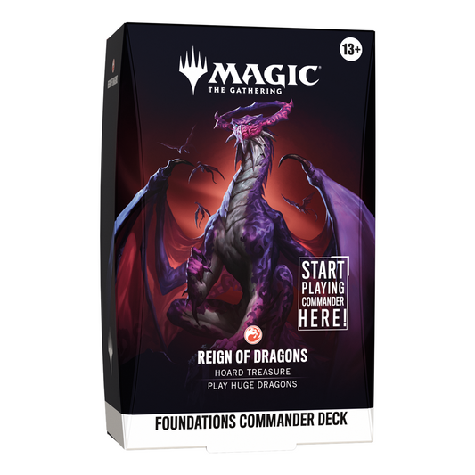Foundations Commander Decks - Reign of Dragons (Versione Italiana)