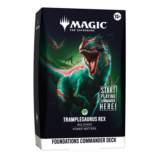 Foundations Commander Decks - Tramplesaurus Rex (Versione Italiana)