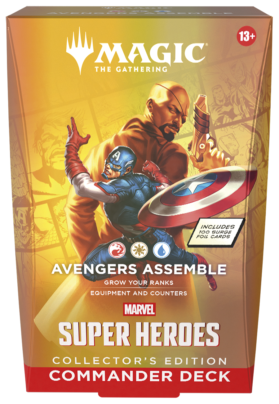Avengers Assemble Collector’s Edition Commander Deck Marvel Super Heroes ENG Magic the Gathering