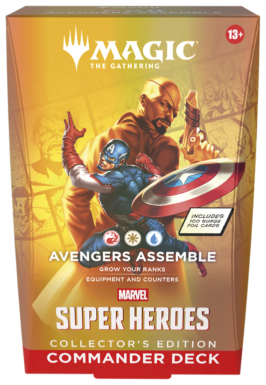 Avengers Assemble Collector’s Edition Commander Deck Marvel Super Heroes ENG Magic the Gathering