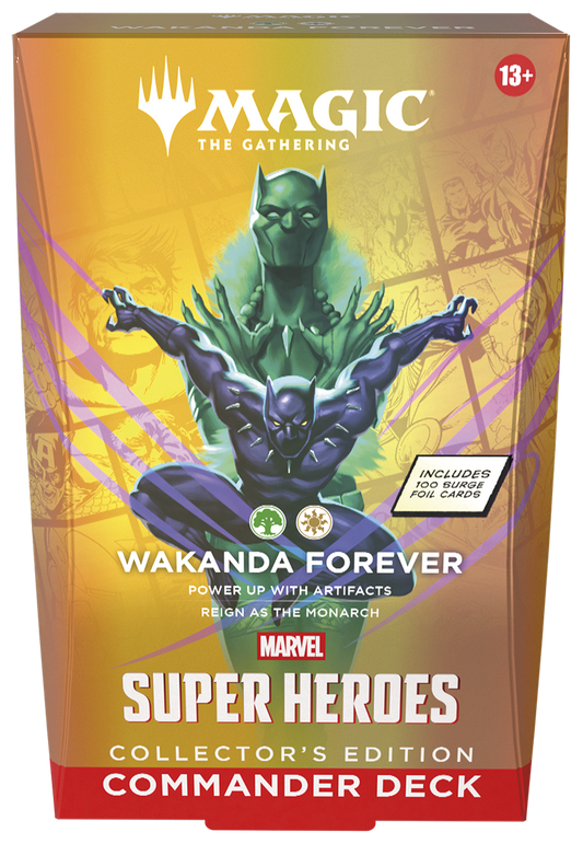 Wakanda Forever Collector’s Edition Commander Deck Marvel Super Heroes ENG Magic the Gathering