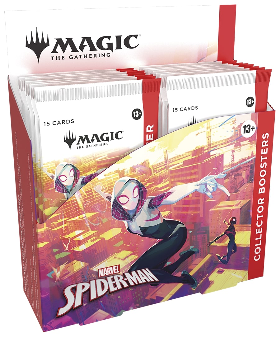 BOX COLLECTOR BOOSTER - MARVEL'S SPIDER-MAN (12 BUSTE) - ENG