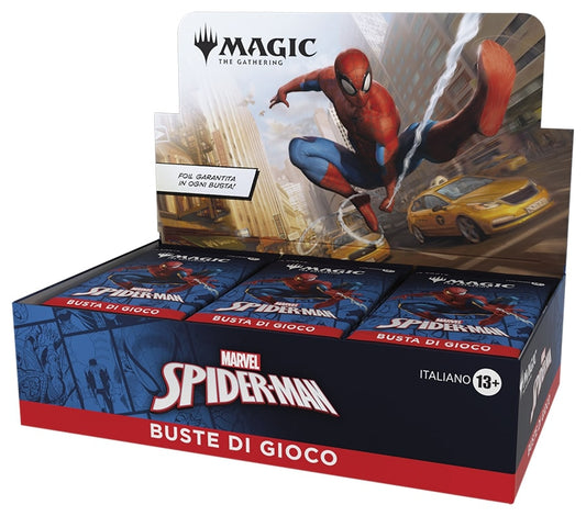 BOX PLAY BOOSTER - MARVEL'S SPIDER-MAN (30 BUSTE) - ITA