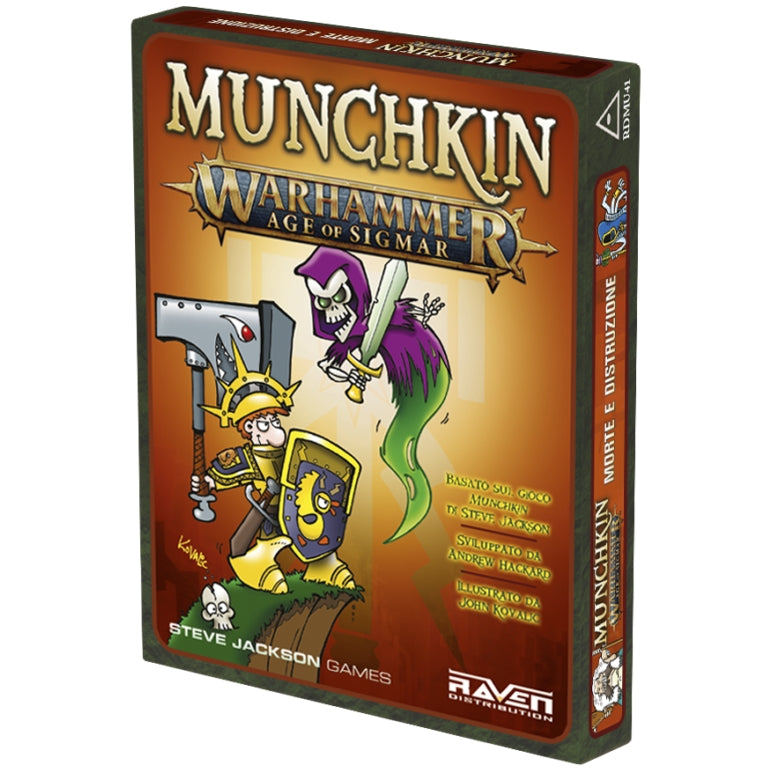 MUNCHKIN - WARHAMMER: AGE OF SIGMAR - ITA Novità!
