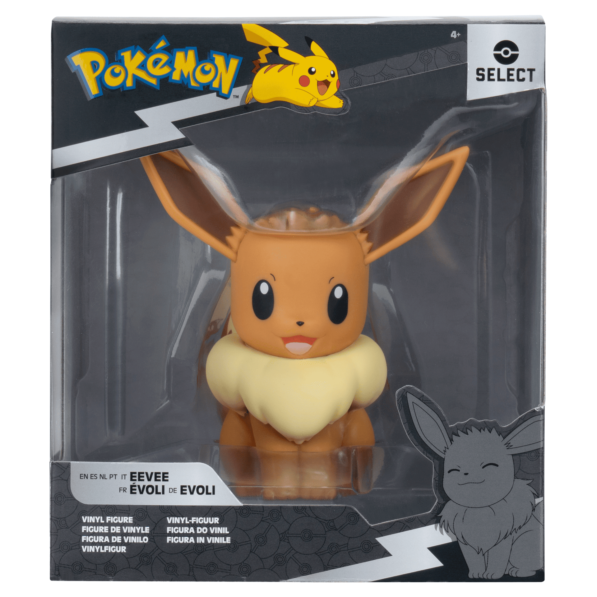 POKEMON SELECT - PK082300 - VINILE - EEVEE 12CM