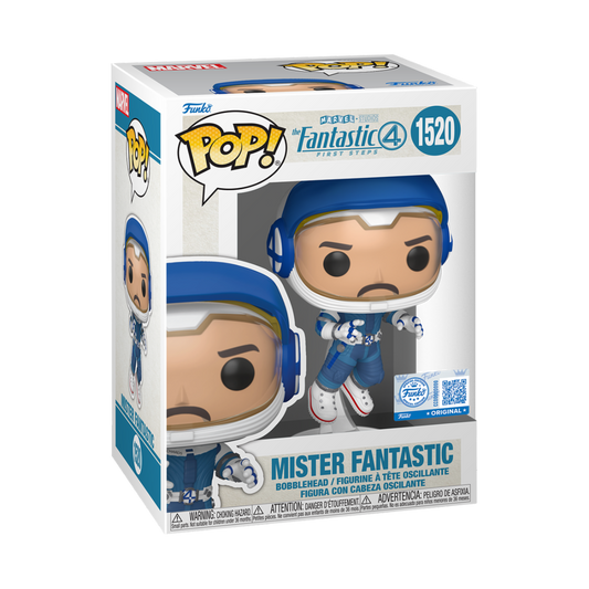MARVEL: FANTASTIC FOUR - POP FUNKO VINYL FIGURE 1520 MISTER FANTASTIC 9CM