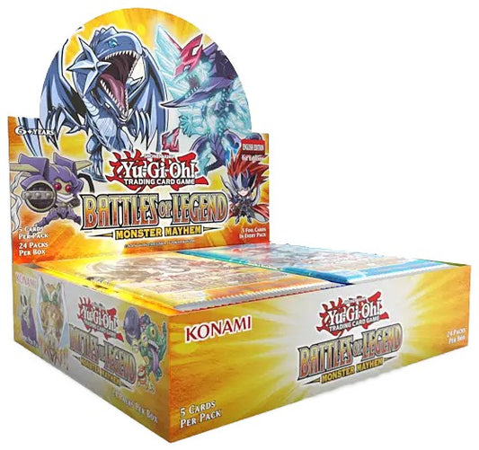 BOX YU-GI-OH! - BATTLE OF LEGEND: MONSTER MAYHEM (24 BUSTE) - ENG