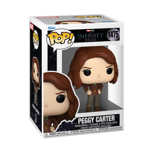 MARVEL: CAPTAIN AMERICA - POP FUNKO VINYL FIGURE 1475 AGENT CARTER 9CM