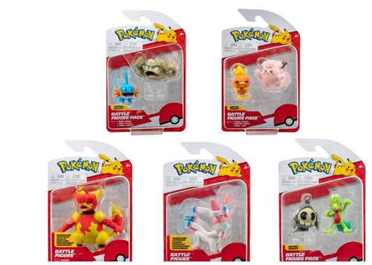 POKEMON - BATTLE FIGURE PACK 2 (ASSORTMENT 6PZ) 8CM