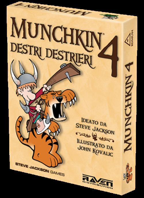 MUNCHKIN 4 DESTRI E DESTRIERI - NUOVA ED