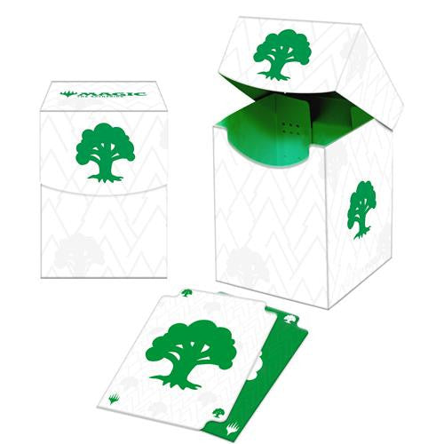 19929 - PORTA MAZZO - 100 + DECK BOX - MAGIC: THE GATHERING - MANA 8 - FOREST