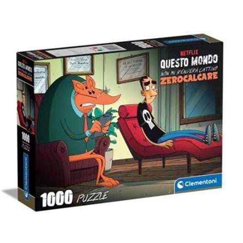 39797 - ZEROCALCARE - PUZZLE 1000 PEZZI - QUESTO MONDO NON MI RENDERA' CATTIVO - DOTTOR ARMADILLO