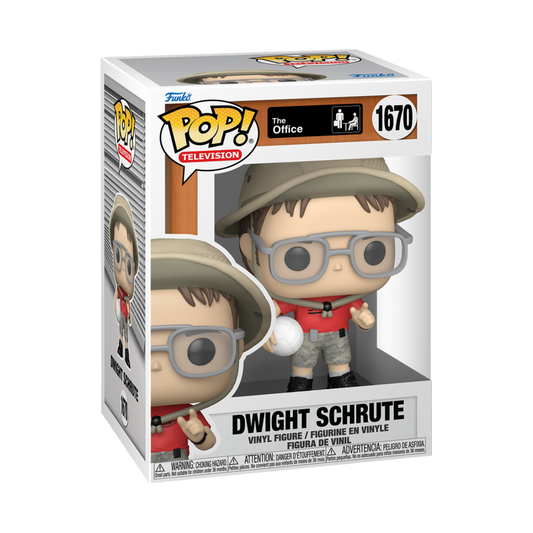THE OFFICE - POP FUNKO VINYL FIGURE 1670 DWIGHT SCHRUTE 9CM