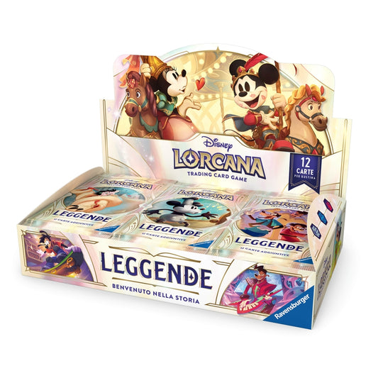 PREORDER - LORCANA - BOX 24 BUSTE - LEGGENDE - ITA