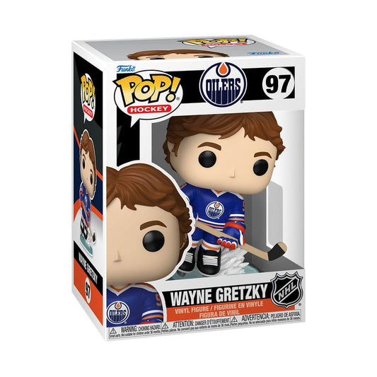 SPORTS: NHL - POP FUNKO VINYL FIGURE 97 WAYNE GRETZKY (ROOKIE) 9CM