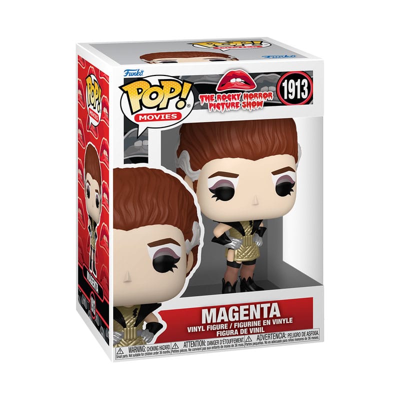 THE ROCKY HORROR PICTURE SHOW - POP FUNKO VINYL FIGURE 1913 MAGENTA  9CM