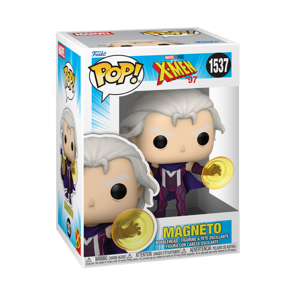 MARVEL: X-MEN'97 - POP FUNKO VINYL FIGURE 1537 MAGNETO 9CM