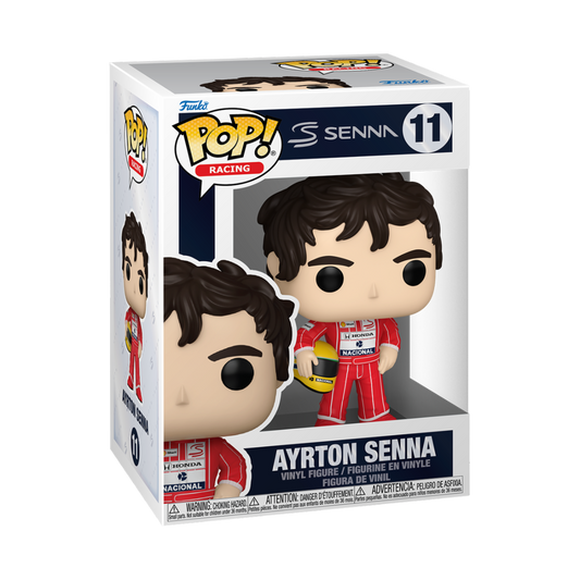 RACING - MCLAREN - POP FUNKO VINYL FIGURE 11 AYRTON SENNA 9CM