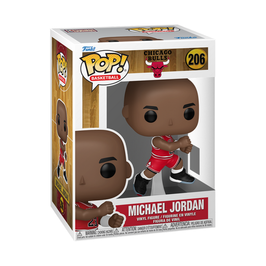NBA - POP FUNKO VINYL FIGURE 206 MICHAEL JORDAN ('89) "THE SHOT" 9CM