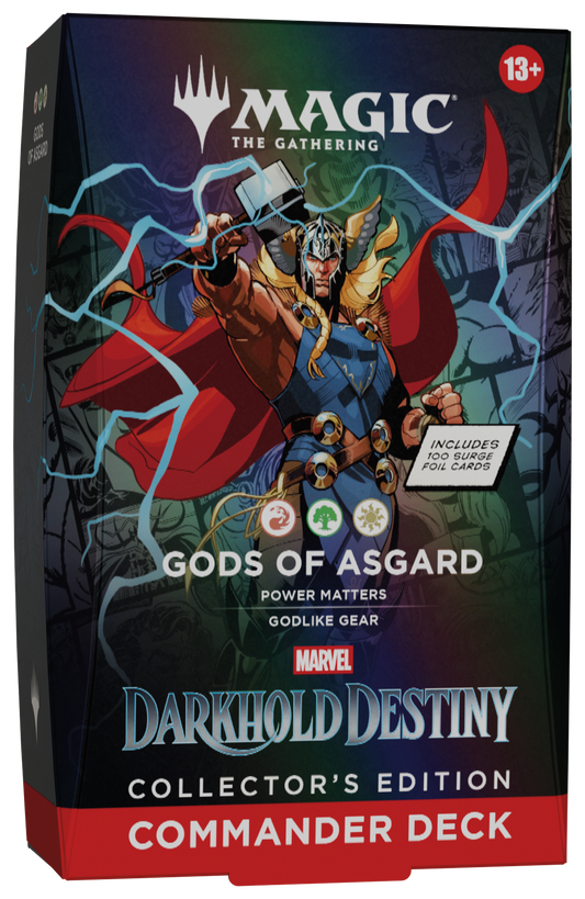 Magic: The Gathering | Marvel: Destino del Darkhold - Set completo 4 mazzi Commander Collector’s Edition (ENG)