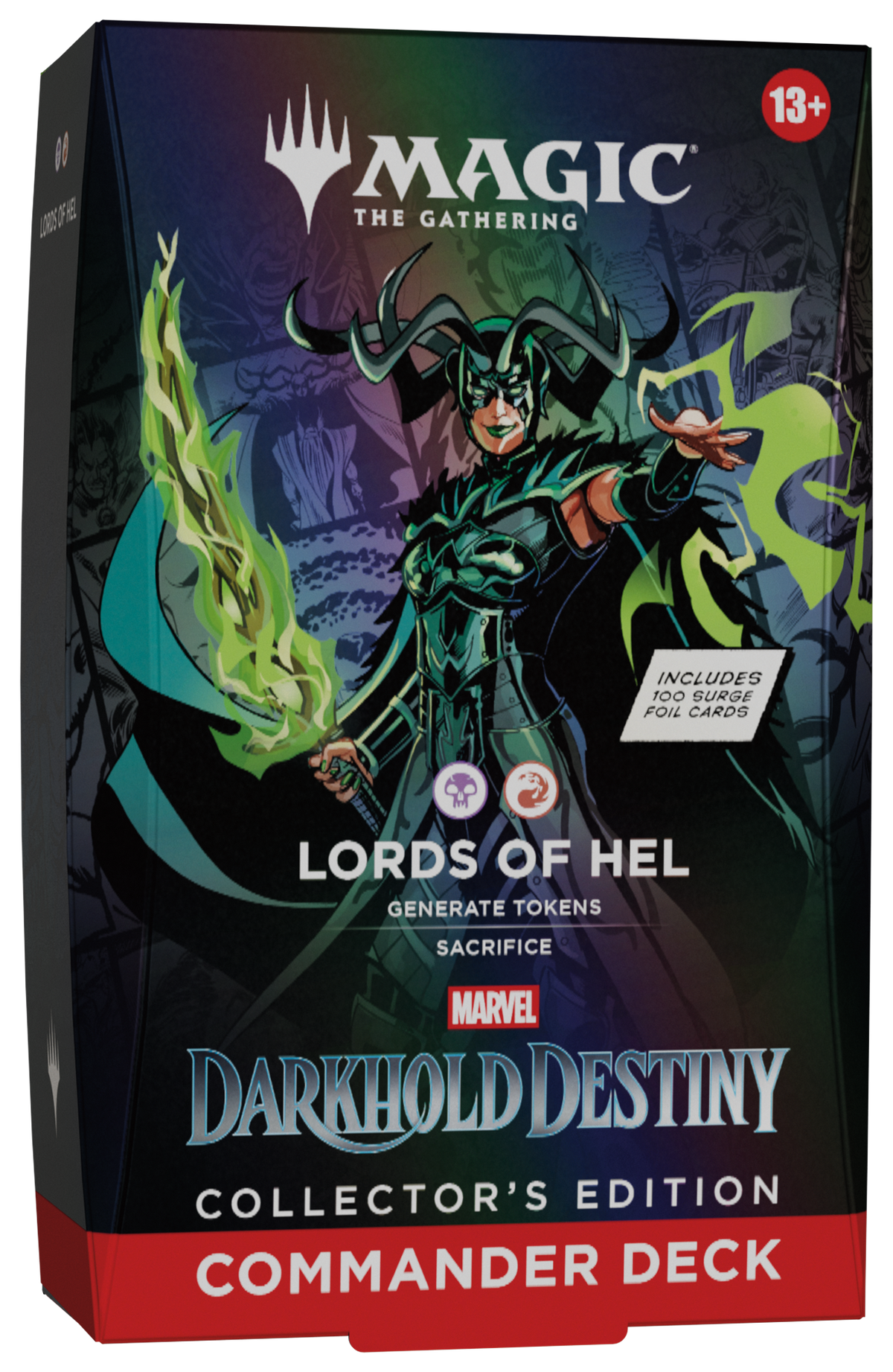 Magic: The Gathering | Marvel: Destino del Darkhold - Set completo 4 mazzi Commander Collector’s Edition (ENG)