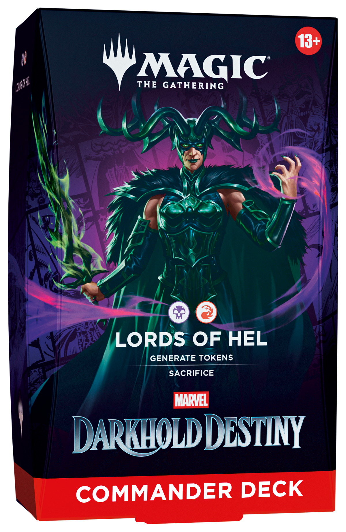 Magic: The Gathering | Marvel: Destino del Darkhold - Set completo 4 mazzi Commander (ENG)