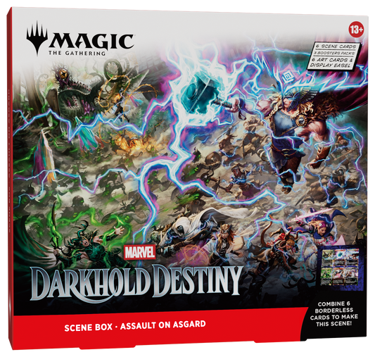 Magic: The Gathering | Marvel: Destino del Darkhold - Coppia Scene Box - Assalto ad Asgard e Scontro al Rifugio (ENG)