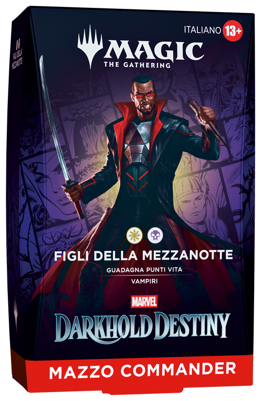 Magic: The Gathering | Marvel: Destino del Darkhold - Set completo 4 mazzi Commander (ITA)