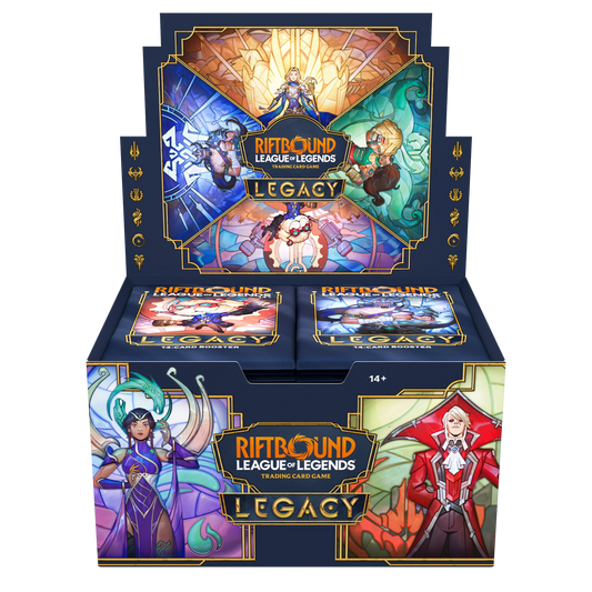 Riftbound: League of Legends TCG – Legacy Booster Display Case (6 Box) – EN
