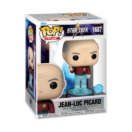 STAR TREK: TRANSPORTER - POP FUNKO VINYL FIGURE 1687 PICARD 9CM