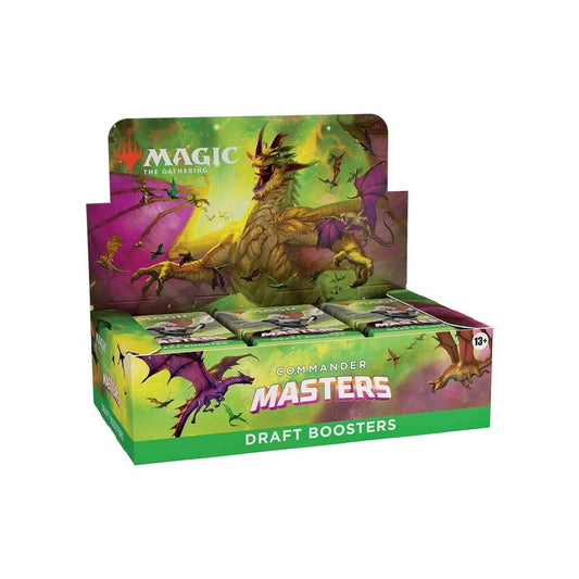 Magic: The Gathering – Commander Masters Draft Boosters Display 24 Buste (INGLESE)
