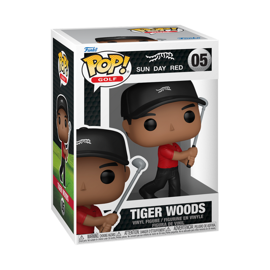 SPORT: GOLF - POP FUNKO VINYL FIGURE 05 TIGER WOODS (SWING) 9CM