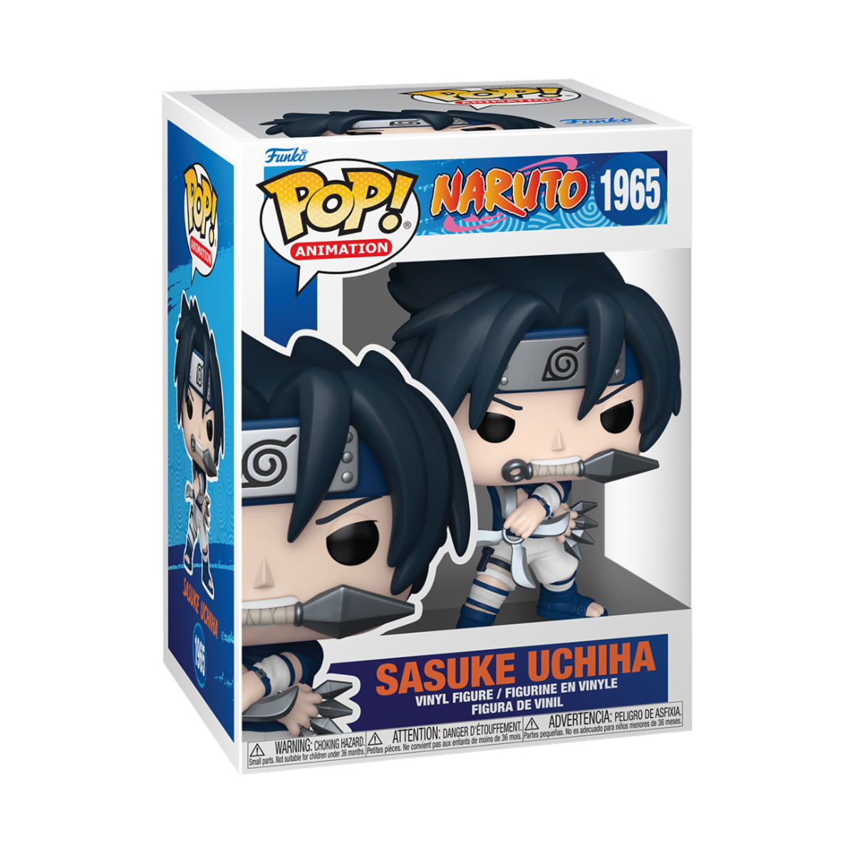 NARUTO: SHIPPUDEN - POP FUNKO VINYL FIGURE 1965 SASUKE 9CM