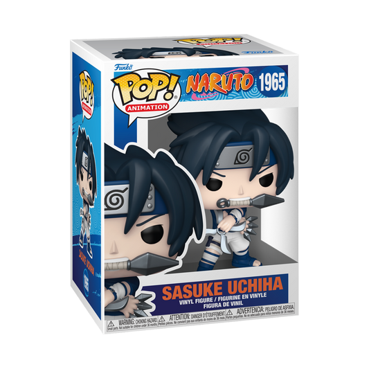 NARUTO: SHIPPUDEN - POP FUNKO VINYL FIGURE 1965 SASUKE 9CM
