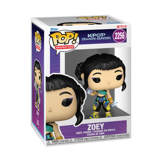 KPOP DEMON HUNTERS - POP FUNKO VINYL FIGURE 2256 ZOEY 9CM