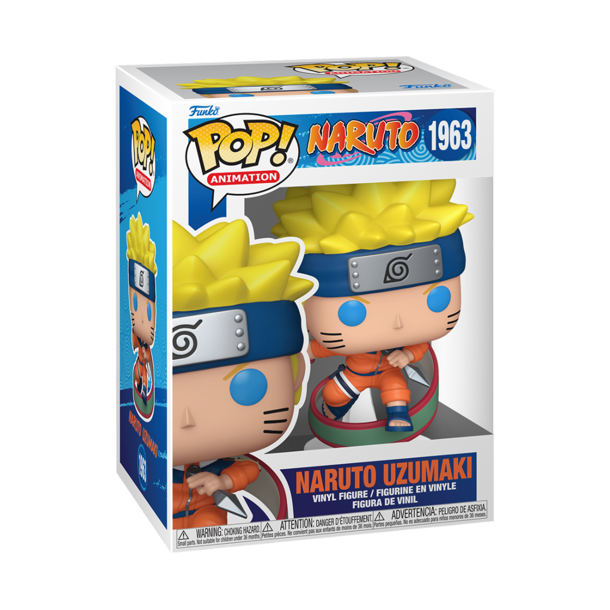 NARUTO: SHIPPUDEN - POP FUNKO VINYL FIGURE 1963 NARUTO 9CM