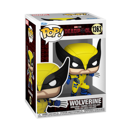 MARVEL: DEADPOOL & WOLVERINE - POP FUNKO VINYL FIGURE 1363 WOLVERINE 9CM