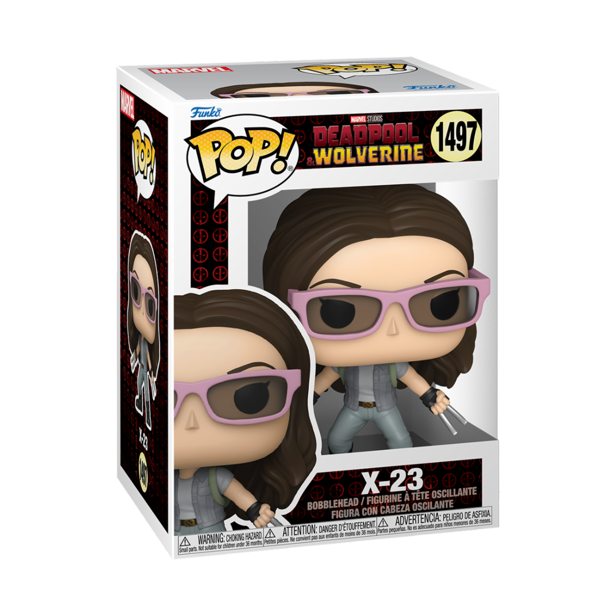 MARVEL: DEADPOOL&WOLVERINE - POP FUNKO VINYL FIGURE 1497 X-23 9 CM